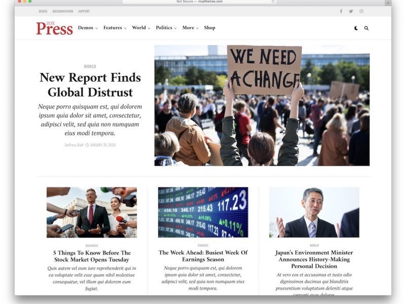 zoxpress-news-wordpress-theme